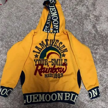 블루문 블루 후드티 후디 Y2K 헤이세이 서프계 헤이세이 여아