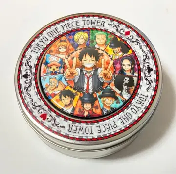 원피스 도쿄 원피스 타워 4주년 마그넷 포함 캔 케이스