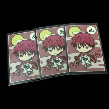 쿠로코의 농구 아카시 세이쥬로 요괴 대행진 특전 카루타풍 카드 세트