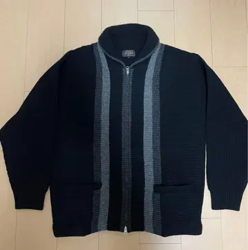 빔스 풀 집업 니트