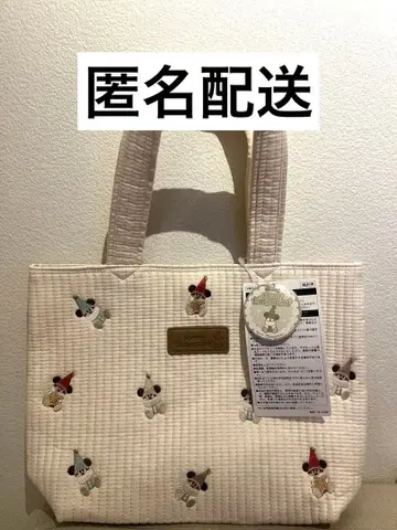 디즈니랜드 디즈니 크리스마스 릴린린 토트백 2025