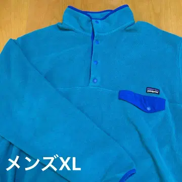 Y57) patagonia 파랑 하프 지퍼 플리스 자켓