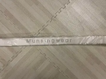 Munsingwear 맨싱 남성용 슬라이드 락 벨트 화이트