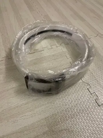 Munsingwear 맨싱 남성용 슬라이드 락 벨트 화이트