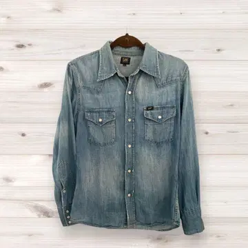 [ Lee ] 긴팔 웨스턴 데님 셔츠 USED M 사이즈