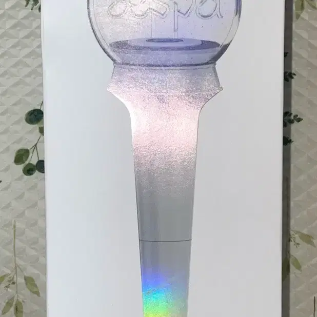 에스파 응원봉 (구버전) + 카리나 포카