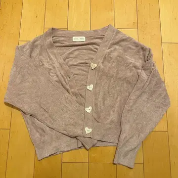 [ snidel home ] 스나이델 홈 핑크 가디건 룸웨어