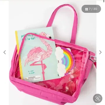 데코룸 토트백 진한 핑크 이타백 위고 [11/29까지]