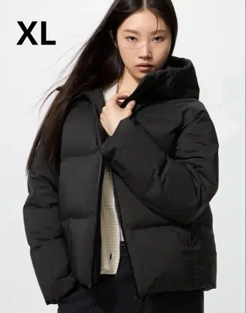 심리스 다운 파카 XL