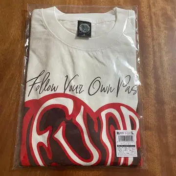 B'z FYOP 셔츠 화이트 [ L ] [ 새상품 ]