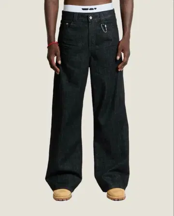 Raw Denim Jeans Black/XS Trendtvision