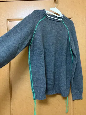 soduk 그레이 스웨터 긴팔