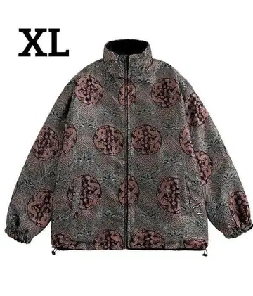 퍼 블루종 자켓 리버서블 방한 가을/겨울 아이템 올 패턴 드래곤