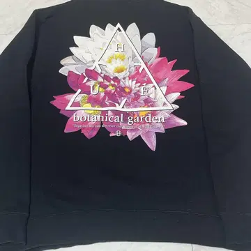 HUF/보타니컬 가든/꽃무늬/맨투맨