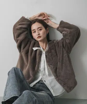 [ 미사용 새상품 ] 퍼 블루종