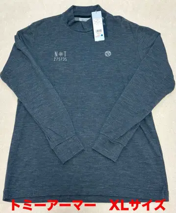 새상품 타미아머 모크넥 긴팔 모크넥 골프 남성용