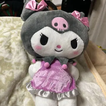 스컬 캣 봉제 인형 약 30cm