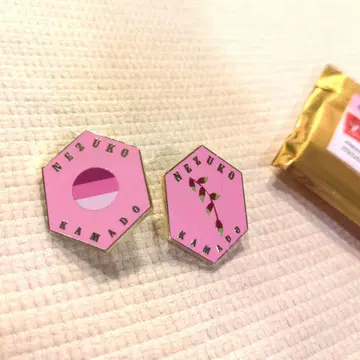 귀멸의 칼날 대사 백경 핀 배지