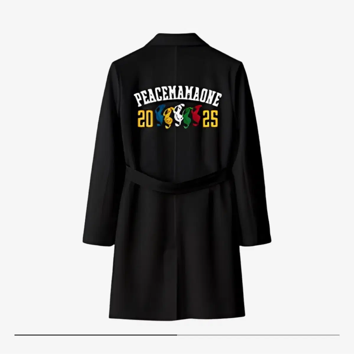 G-dragon Peaceminusone MAMA Goods Coat Black #지디,#지드래곤마마