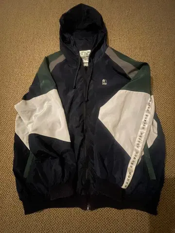 [ XL ] 계속 한밤중이면 좋을 텐데 나일론 자켓