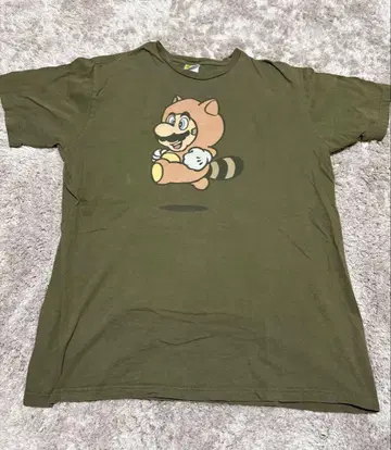 마리오 너굴 t셔츠 남성용 구제 의류 빈티지 닌텐도