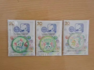 더피&프렌즈 컬러풀 해피니스 젤라토니 와펜 3종