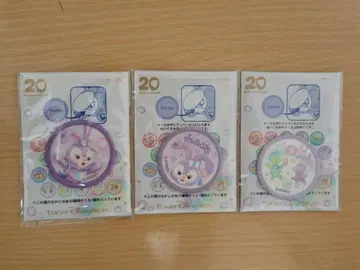 더피&프렌즈 컬러풀 해피니스 스텔라루 와펜 3종