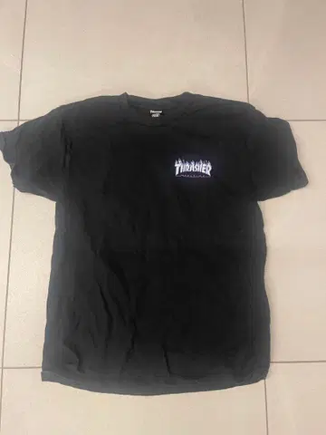 Thrasher/Santa Cruz 블랙 T셔츠