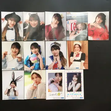 5438 모닝구무스메. 이시다 아유미 브로마이드 13장 세트
