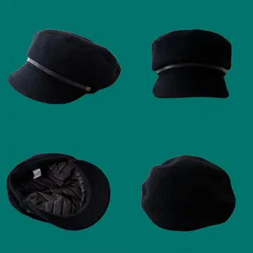 CA4LA 블랙 카스케트/헌팅캡