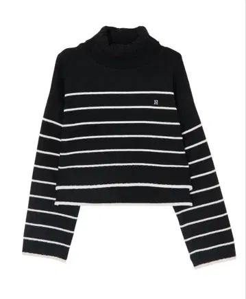 herlipto Striped Turtleneck KnitPullover
