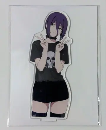 아크릴 스탠드 스컬 T셔츠 캐릭터