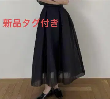 CLANE SHEER RUSSELL VOLUME FLARE SKIRT