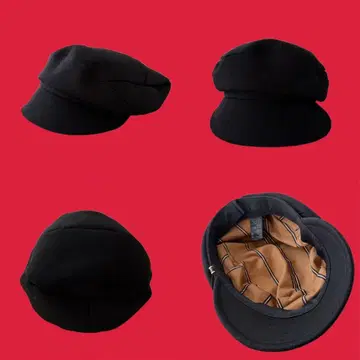 CA4LA 블랙 헌팅 캡