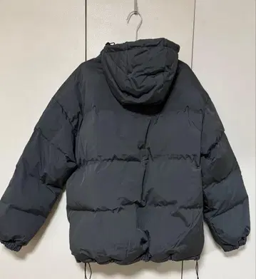 후드 부착 하이넥 충전솜 퍼퍼 자켓