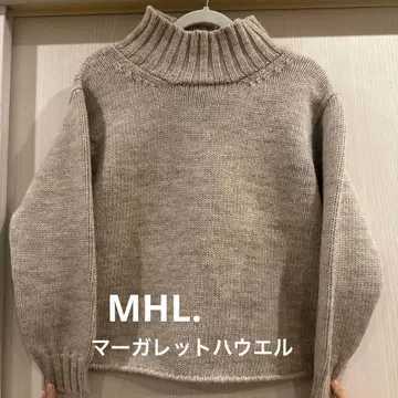 마가렛호웰 MHL 베이지 터틀넥 니트 긴팔