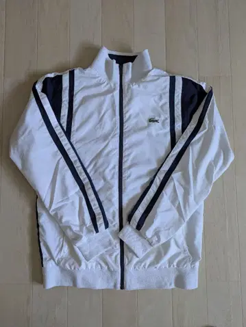 LACOSTE 스포츠 자켓 화이트 네이비