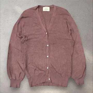 ungrid 탁한 퍼플 V넥 루즈 가디건 언그리드