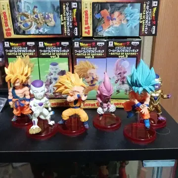 배틀 3 월드 컬렉션 월드 컬렉터블 피규어 손오공 부우 프리저