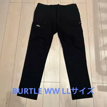 버틀 WW LL 사이즈 블랙 워크 팬츠
