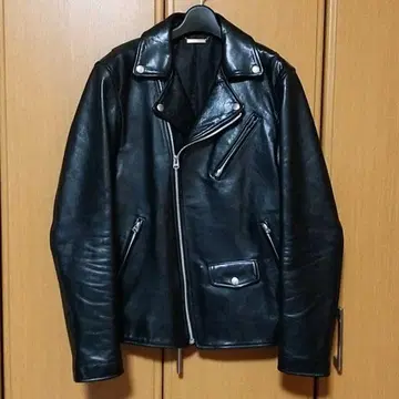 beautiful people 더블 라이더 자켓 남성용 소가죽