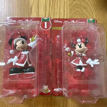 디즈니 크리스마스 오너먼트 미키 미니 2세트