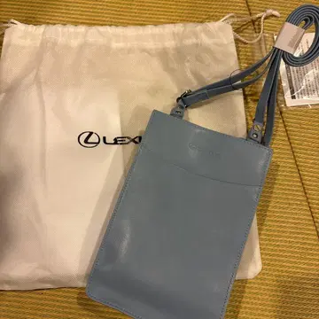 가격 인하 Lexus 스마트폰 숄더백 스카이블루
