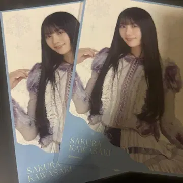 노기자카46 엽서 카와사키 벚꽃