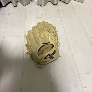 미즈노 야구 그로브 오른손잡이용 베이지