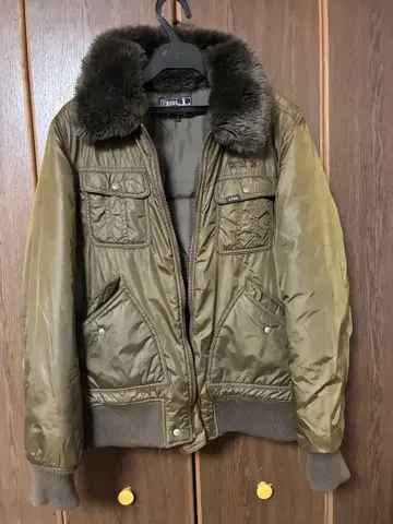 Lee 밀리터리 자켓 올리브 그린