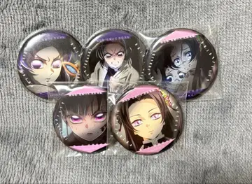 귀멸의 칼날 무한성편 제1장 모노가타루 캔뱃지 시노부 카나오 카나에