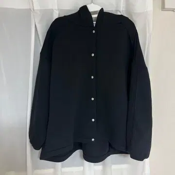 블루종 아우터 퍼프 에어 후디 블루종 여성용