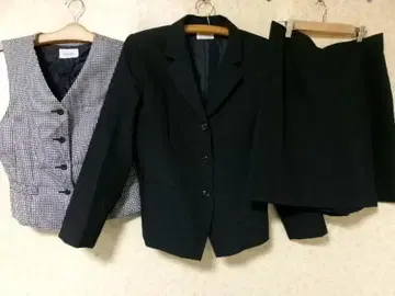 101429 UNILADY 수트 3종 네이비 상의 15 하의 19