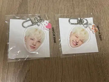 treasur 종환 얼굴 아크릴 키링 기쁨 2개 세트 캡슐 토이